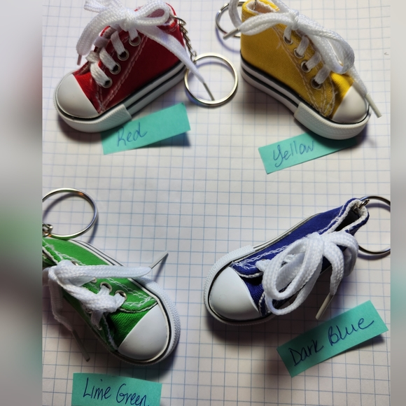 High Top Sneaker Keychains - Picture 3 of 14